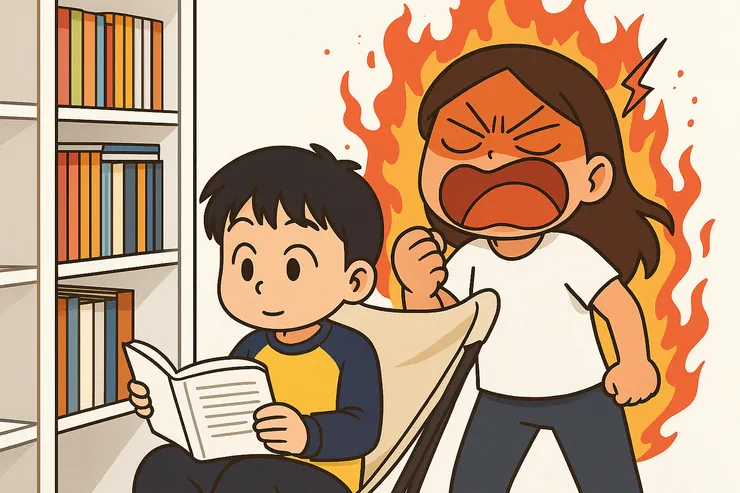 媽媽OS： 原來我不是人，我是背景音效。