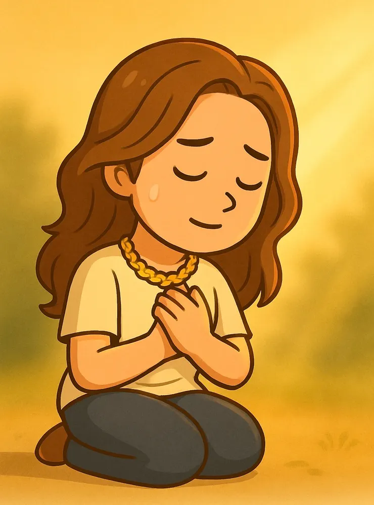 我現在認為的修行， 不是在神壇前、也不是遠離塵囂。 而是在最日常的時刻， 把手放在心上，輕輕問自己一句： 「你還好嗎？」  練習著一點一點靠近自己， 願意聽見內在那個還在努力活著的聲音。  我想，這就是珍惜當下， 也是—好好活著的樣子。