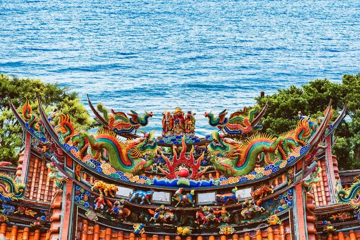 廟宇建築之美（圖片來源：自由時報）