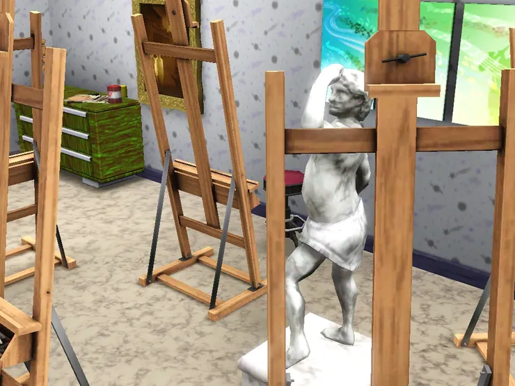 這個角度要畫腋下...