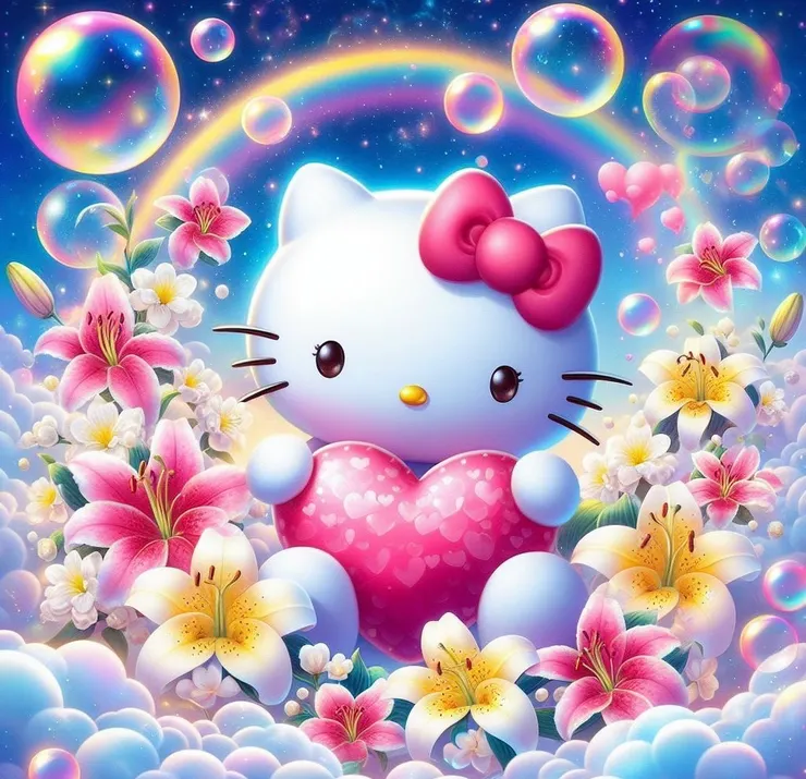 作者安慰自己：別哭了，看個AI產的美圖