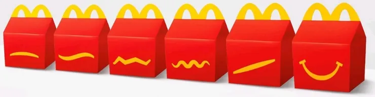 選擇適合的情緒貼在紙盒上