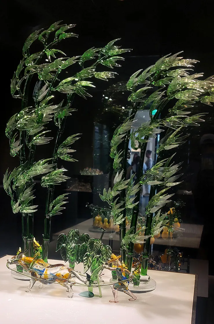 ▲新竹市玻璃工藝博物館-「時光璃影」聯展/圖片來源:Betty's Jump Diary