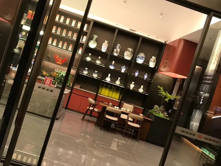 酒樓樓下一進去的地方是品茗賣茶葉的地方,我喜歡但沒時間細看,但覺得很雅緻。