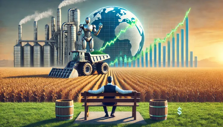 坐穩，讓產業的更替帶給你豐碩成果