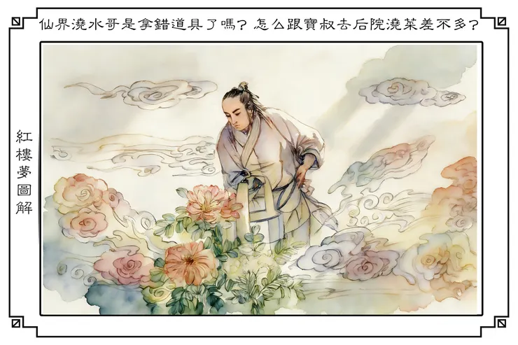 神瑛侍者 仙界澆水哥