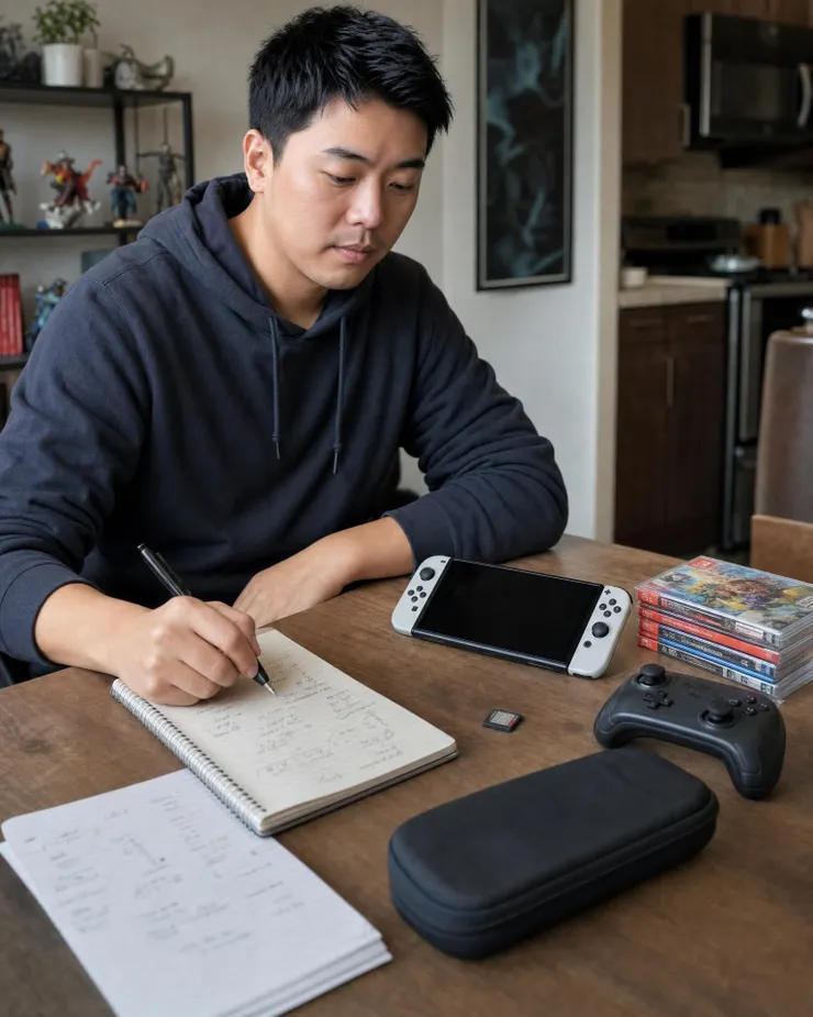 梁練偉計算 Switch 2 主機預算、遊戲訂閱與配件長期成本