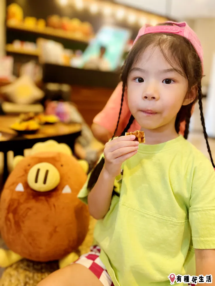 迎賓點心Ｘ嘟比娃娃讓孩子整個放鬆了