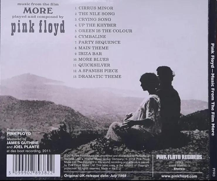 Pink Floyd /《 More 》專輯封底