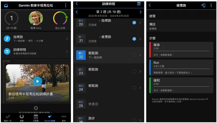 新的半馬訓練計畫