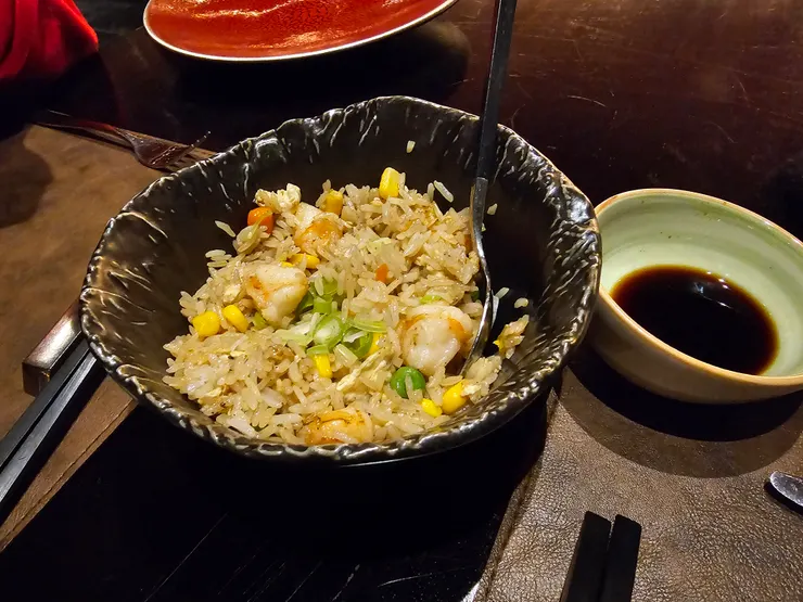 超好吃的炒飯，遠在北非能吃到這實在太爽