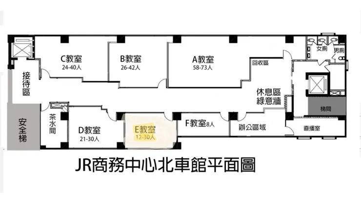 許昌光南E教室平面位置圖
