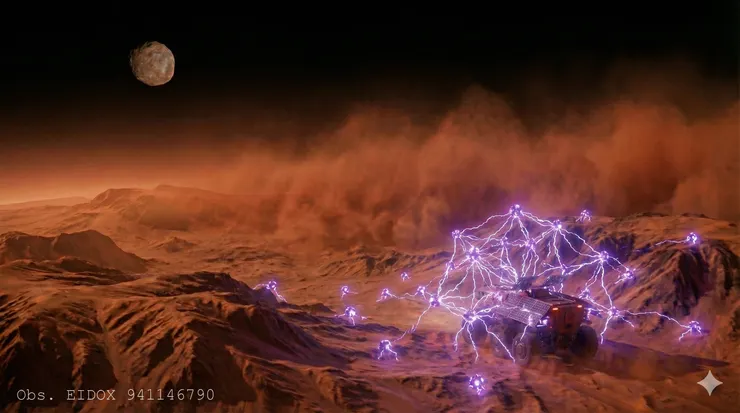 Concept art for Mars Base: Paradis Project by Eidox - Sci-fi novel illustration