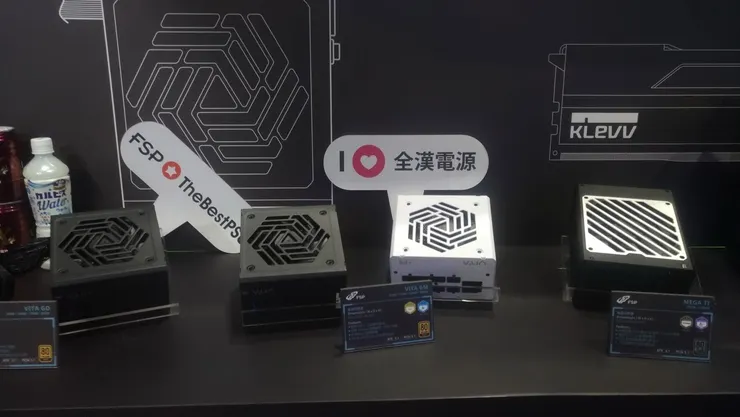 而全漢除了MIT電源供應器產品之外 現場也展出了最新的塔扇與機殼產品線