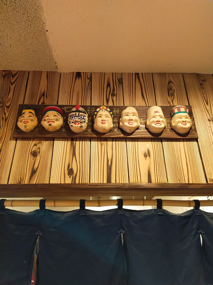 牆上裝飾-七福神