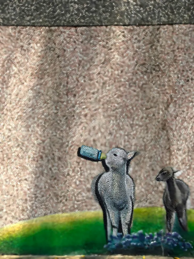 第九關：跪乳驚門〔羔羊泣血圖〕