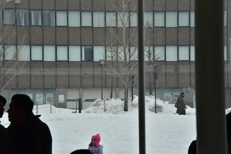 由館內往外拍便是另一番景緻