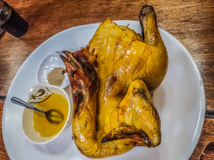 好吃的福哥石窯烤雞