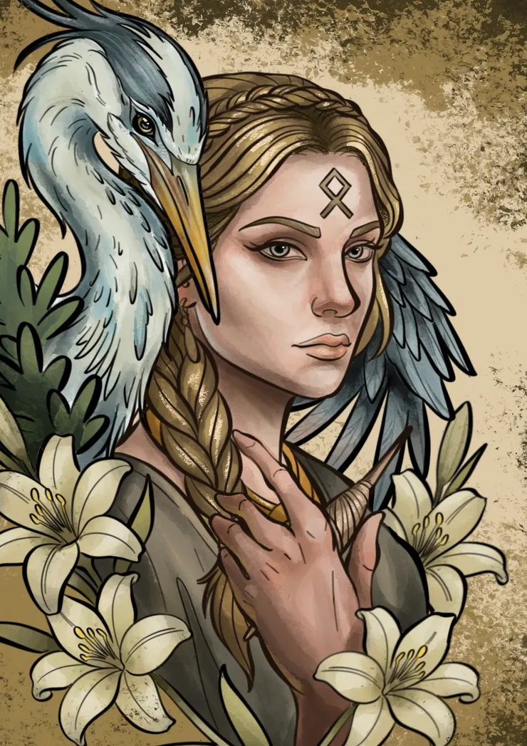 《北歐神話：蒼鷺與芙莉嘉》