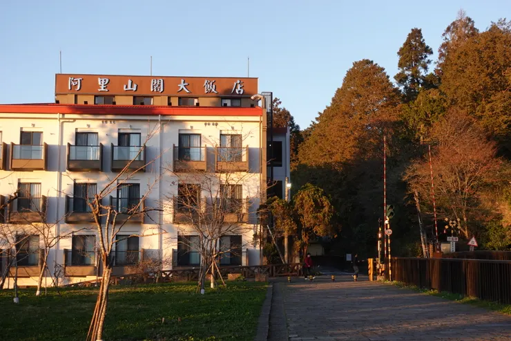 日落時分的金黃色