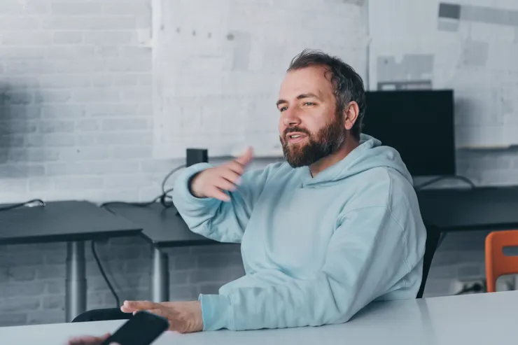 《不過就是世界末日》導演克里斯多福．魯賓專訪照。／（攝影 ©：Elyse Chia 賈斯云）