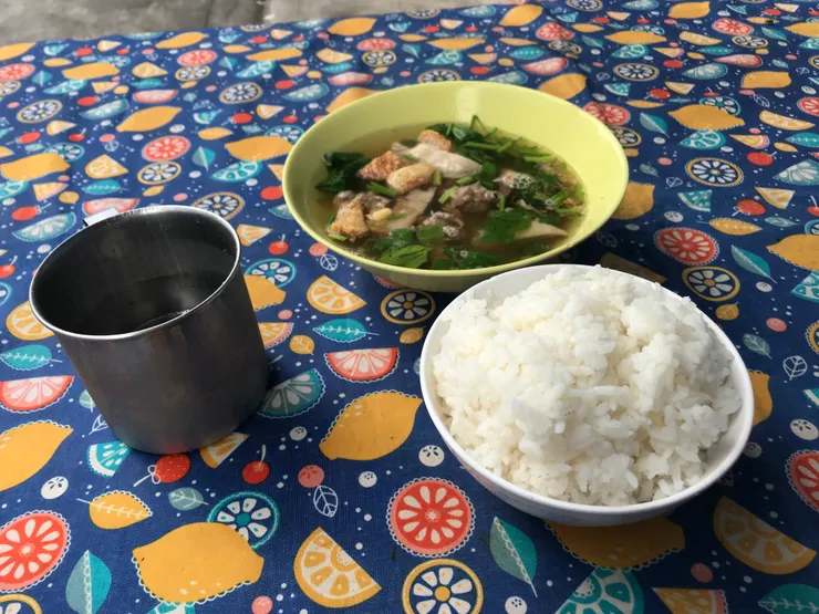 這就是我在曼谷第一餐正餐。吃完心頭很暖