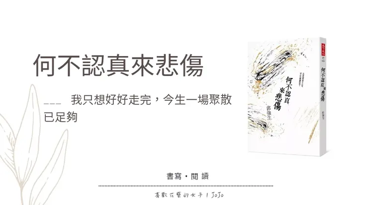 何不認真來悲傷