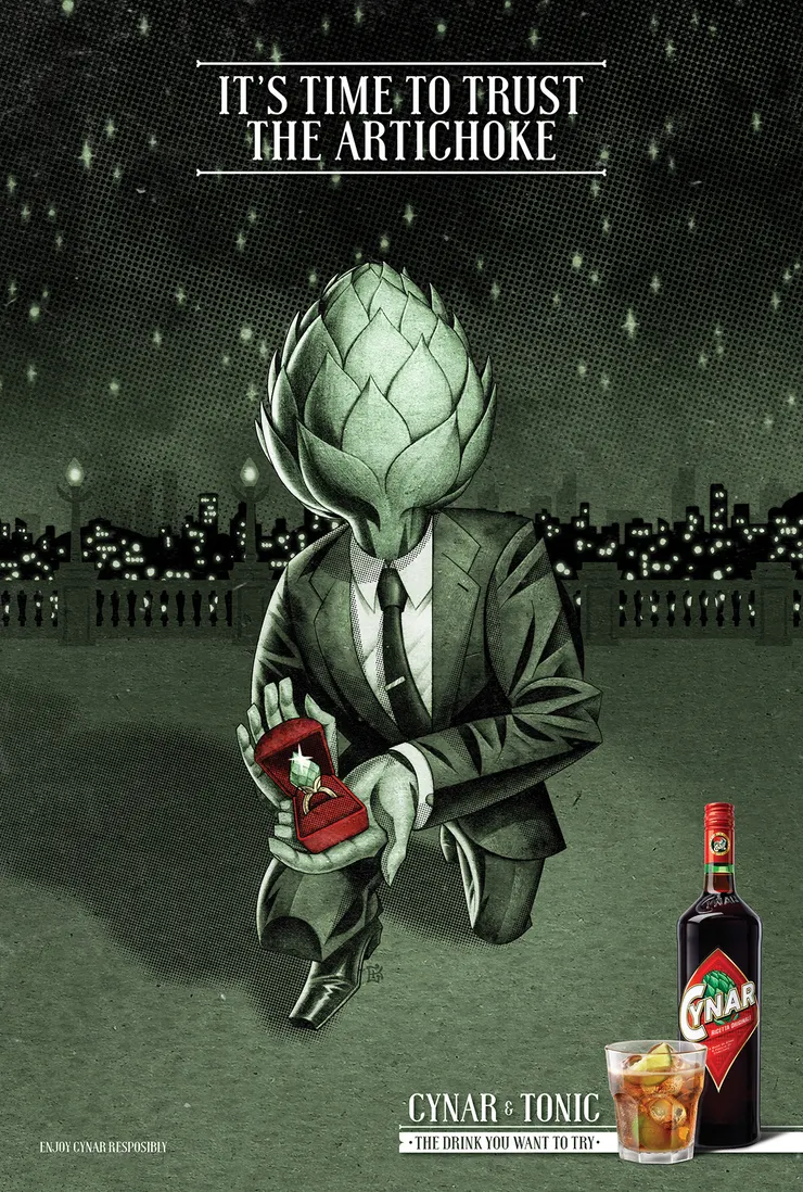 Cynar - It's time to trust the Artichoke 