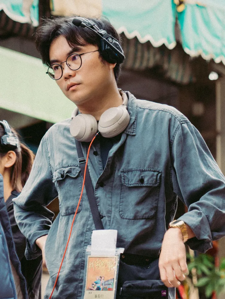 已經在拍電影的潘客印。／影像提供：潘客印