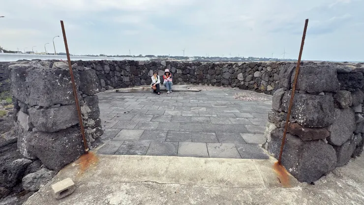 海女上岸可稍作休息的空間