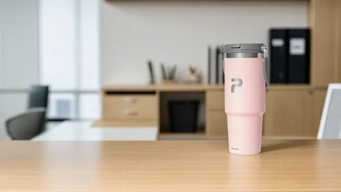 POLYWELL 吸管式手提保溫杯