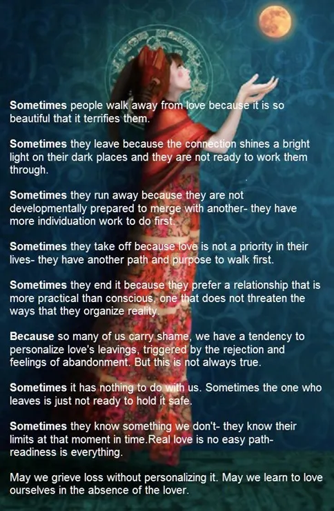 受苦是因為我們遠離了愛