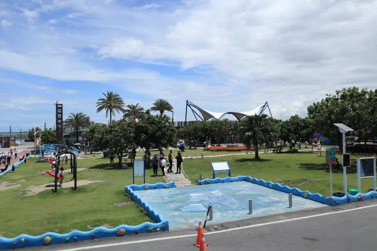 海岸光廊的兒童遊憩區