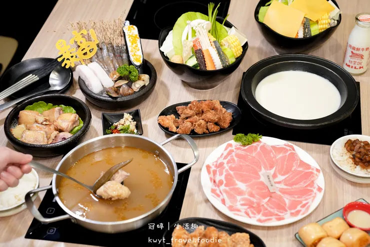[台南母親節餐廳推薦]敝姓鍋台南海安店，媽媽姓氏幾劃就送幾顆蛤蜊！台南北區聚餐餐廳推薦，附最新菜單