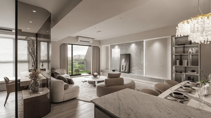 ▲特殊漆室內設計案例<森林之星D1>