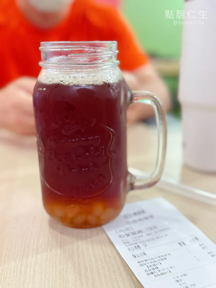 麥味登早餐｜紅茶＋蒟蒻QQ