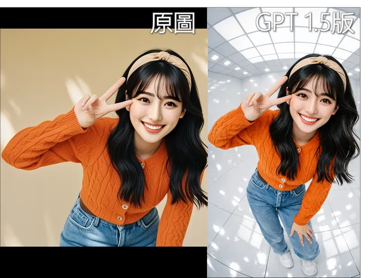 GPT 1.5版魚眼模式