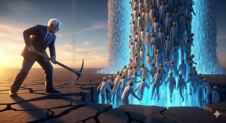 台灣擁有便宜品質好的半導體人礦