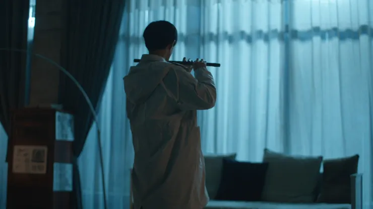 最後沈不言在家吹笛的版本，沒放進原聲帶超可惜！