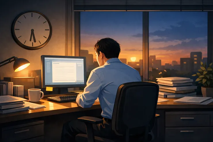 坐著不代表沒消耗：時間與注意力的流失，會以「疲憊」的形式回來。