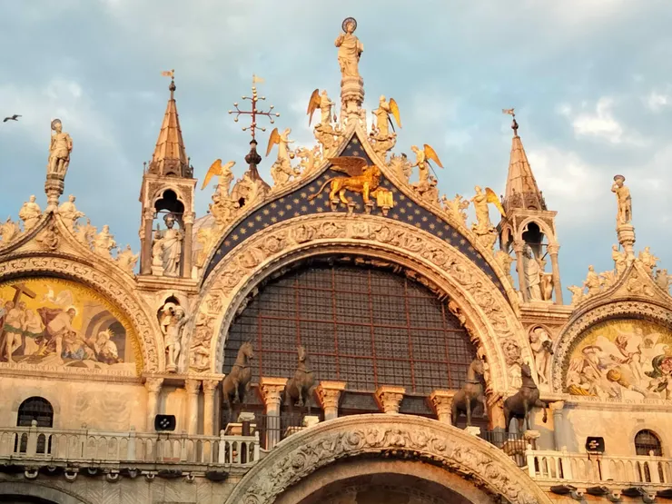 聖馬可教堂一隅