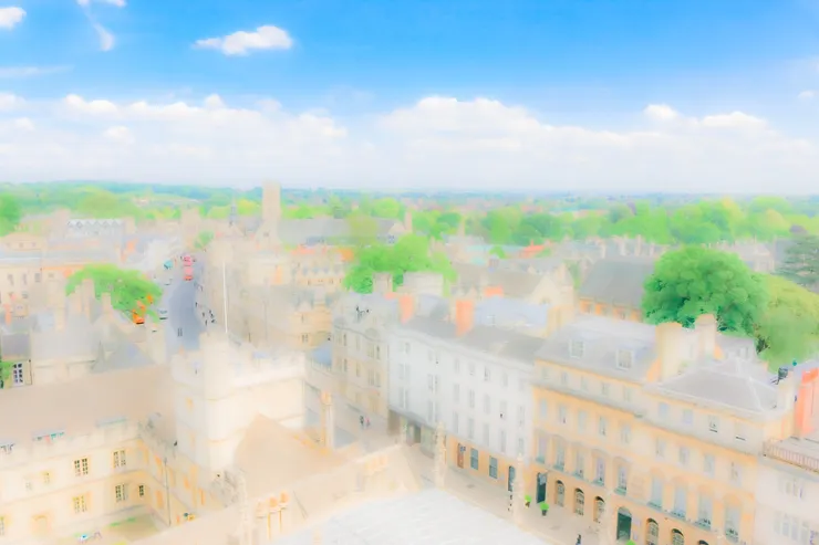 綜觀牛津市區一景