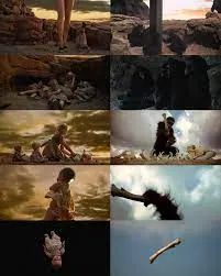 網友製作《芭比》與《2001：太空漫遊》對照圖