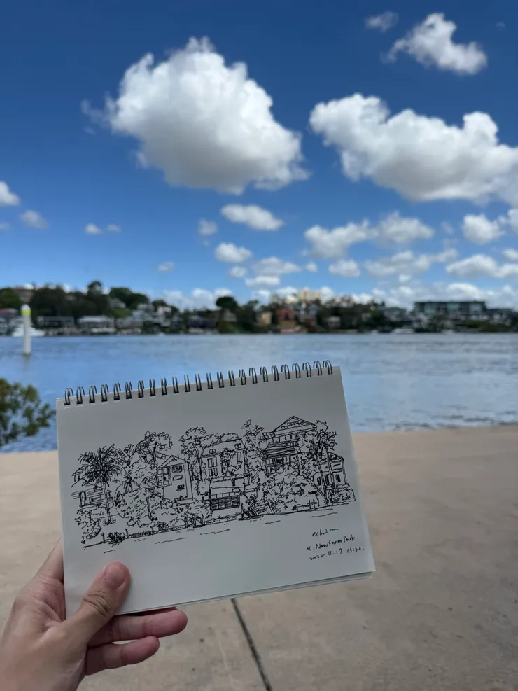 今年十一月，在布里斯本看見的可愛房子