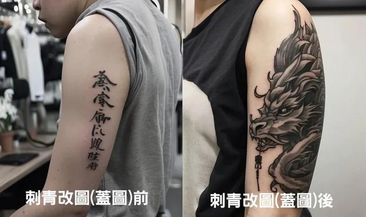 刺青改圖蓋圖