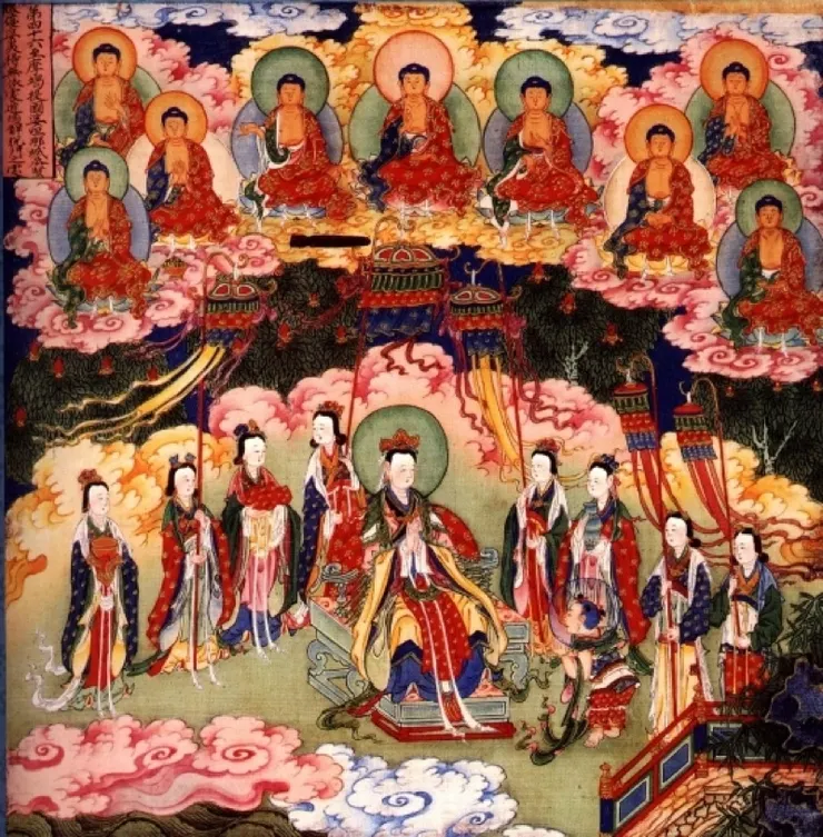 善財童子 拜賢勝優婆夷