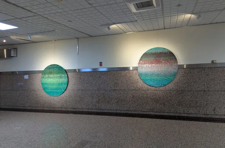 西元2025年1月,虹心球、空間與時間的對話。