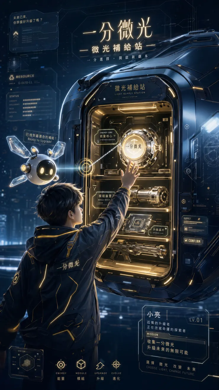 「不必跟別人比武器的華麗程度，我只需要拿對適合我的那一把。」