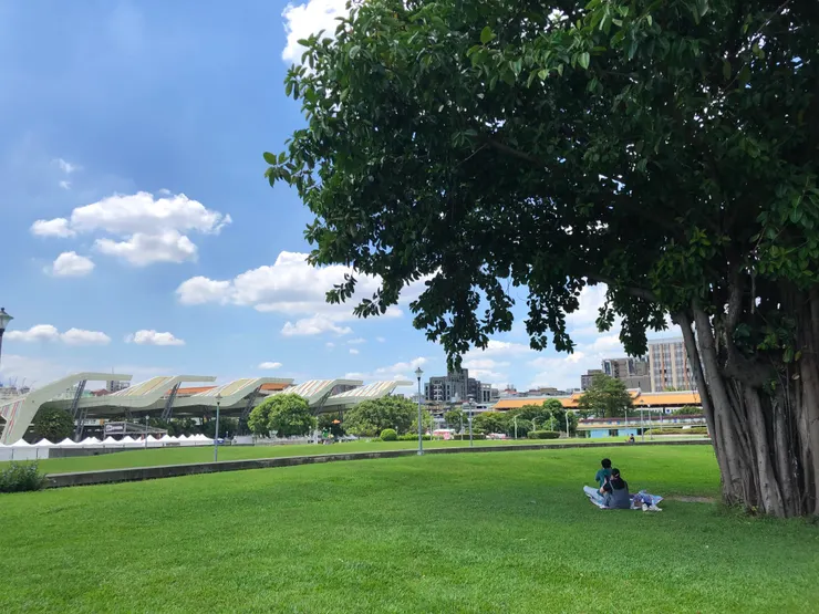 花博公園一隅全景