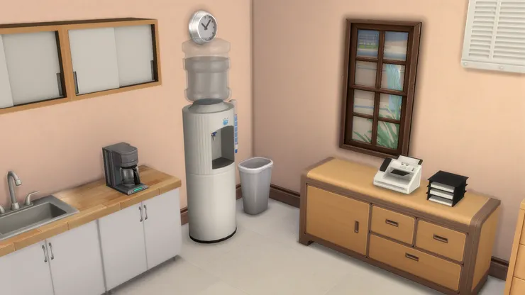 當然還有飲水機,不然書記喝什麼?